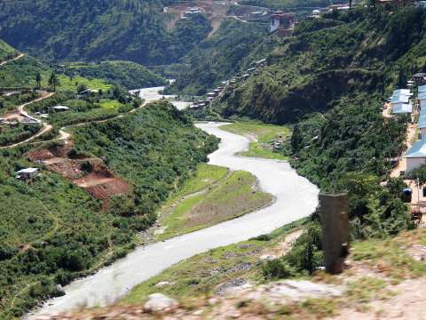 The beautiful valleys of Bhutan